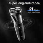 Electric Shaver for Men,Wet & Dry Shave Hair Trimmer,Waterproof  for Men Cordless Razor with Pop up Trimmer Precision Trimmer