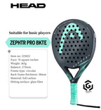 HEAD 2025 NEW Tennis Padel Rackets VIBE Series Carbon Fibre Eva Memory Flex Foam Core Padel Tennis Racquets Lightweight