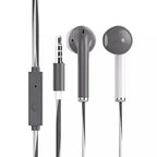 3.5mm Wired Headphones With Bass Earbuds Stereo Earphone Music Sport Gaming Headset With mic For Xiaomi IPhone Huawei Samsung