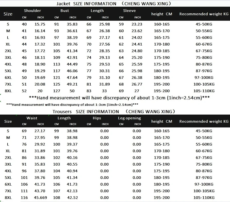 S-8XL Suit Men's Fashion Casual Outdoor (Blazer+ Pants) Gentleman Business Wedding Slim-fit Formal British Style Wedding Suit