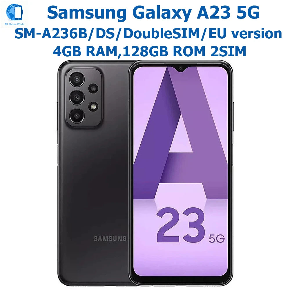 Samsung Galaxy A23 2SIM Smart Android Phone Global Version 6.6-inch 50MP Quad Camera Samsung Smartphone 5000mAh Unlocking NFC Main image