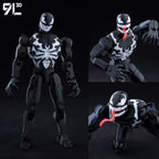 Venom Spider-Man Lucky13 Dummy13 Action Figures - 3D Printed T13 Multi-Jointed Shapeshift Mannequin Anime Collectible Toys