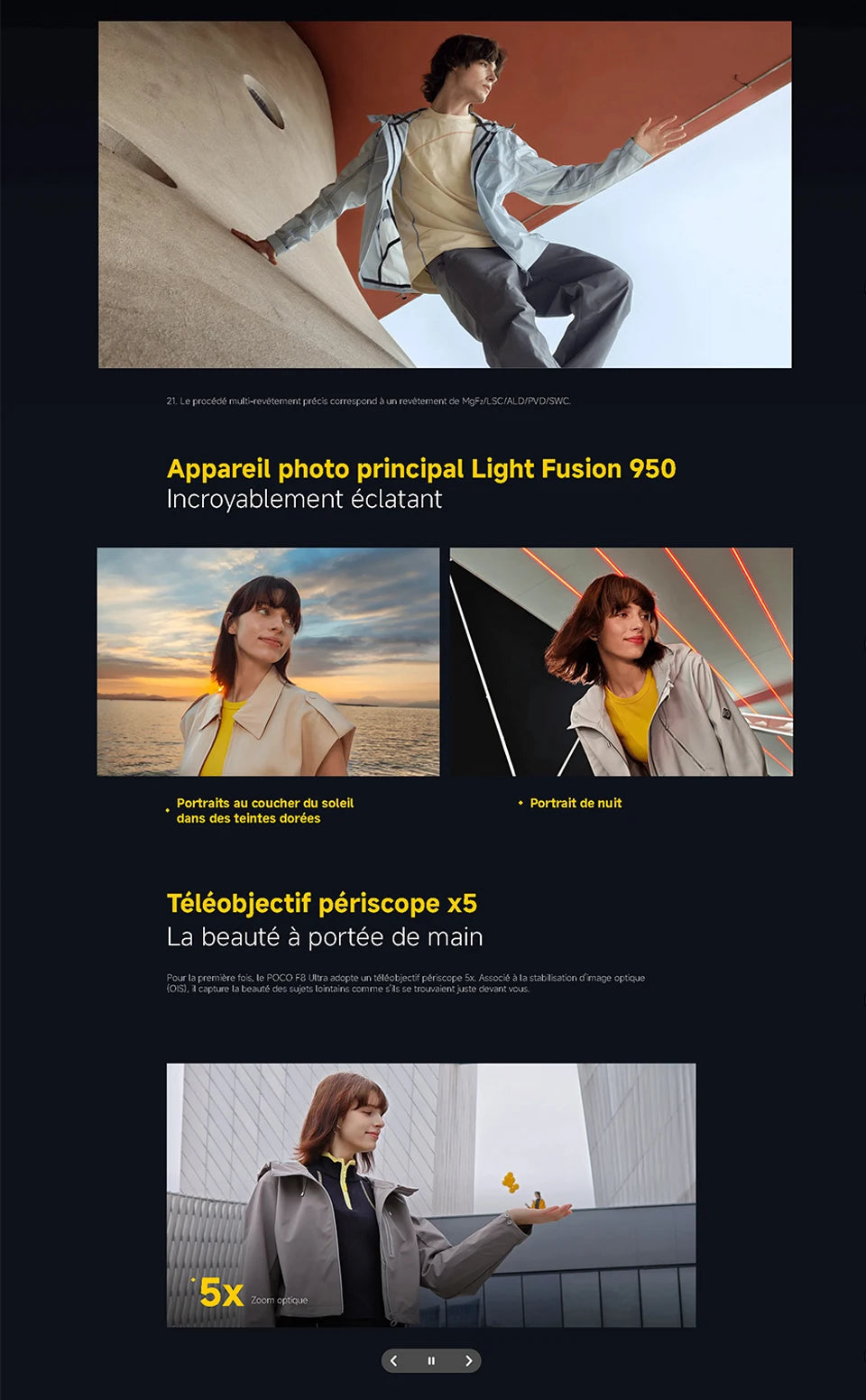 POCO F8 Ultra 5G, NFC,120Hz 6.9" AMOLED Display, 50 MP Light Fusion 950 Sensor with OIS, 6500 mAh Battery, IP68