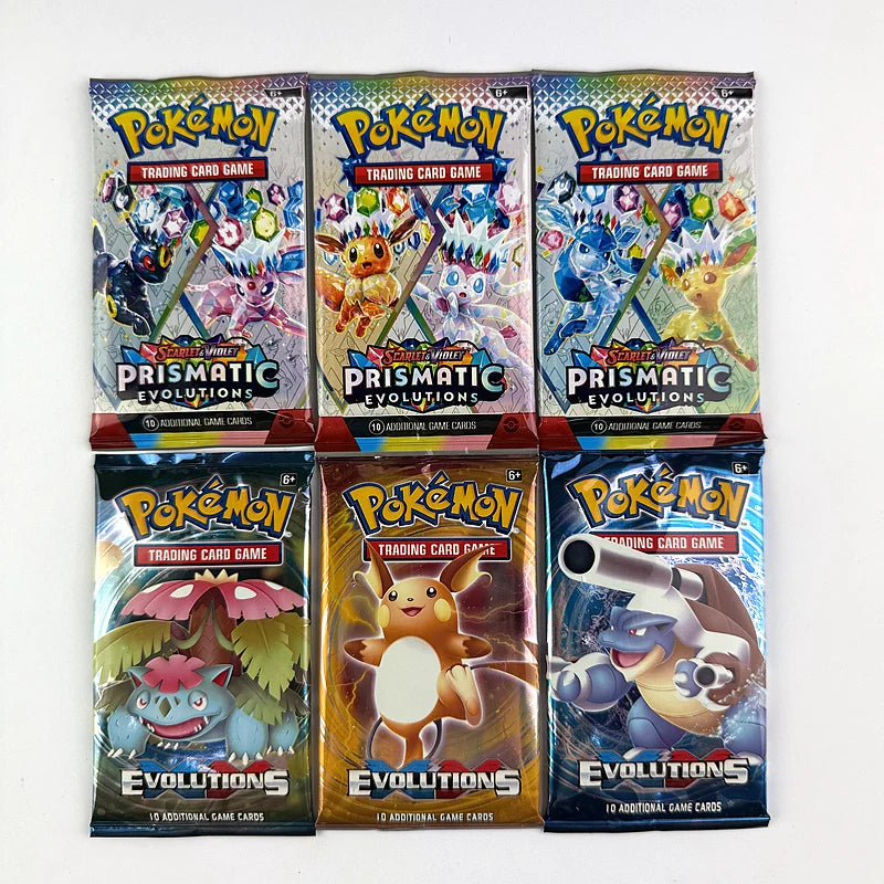 10/20 Pcs Pokemon Card Prismatic 151 Evolutions English Booster Battle Pokemon Card Game Carte Trading Collection Cards Secondary image