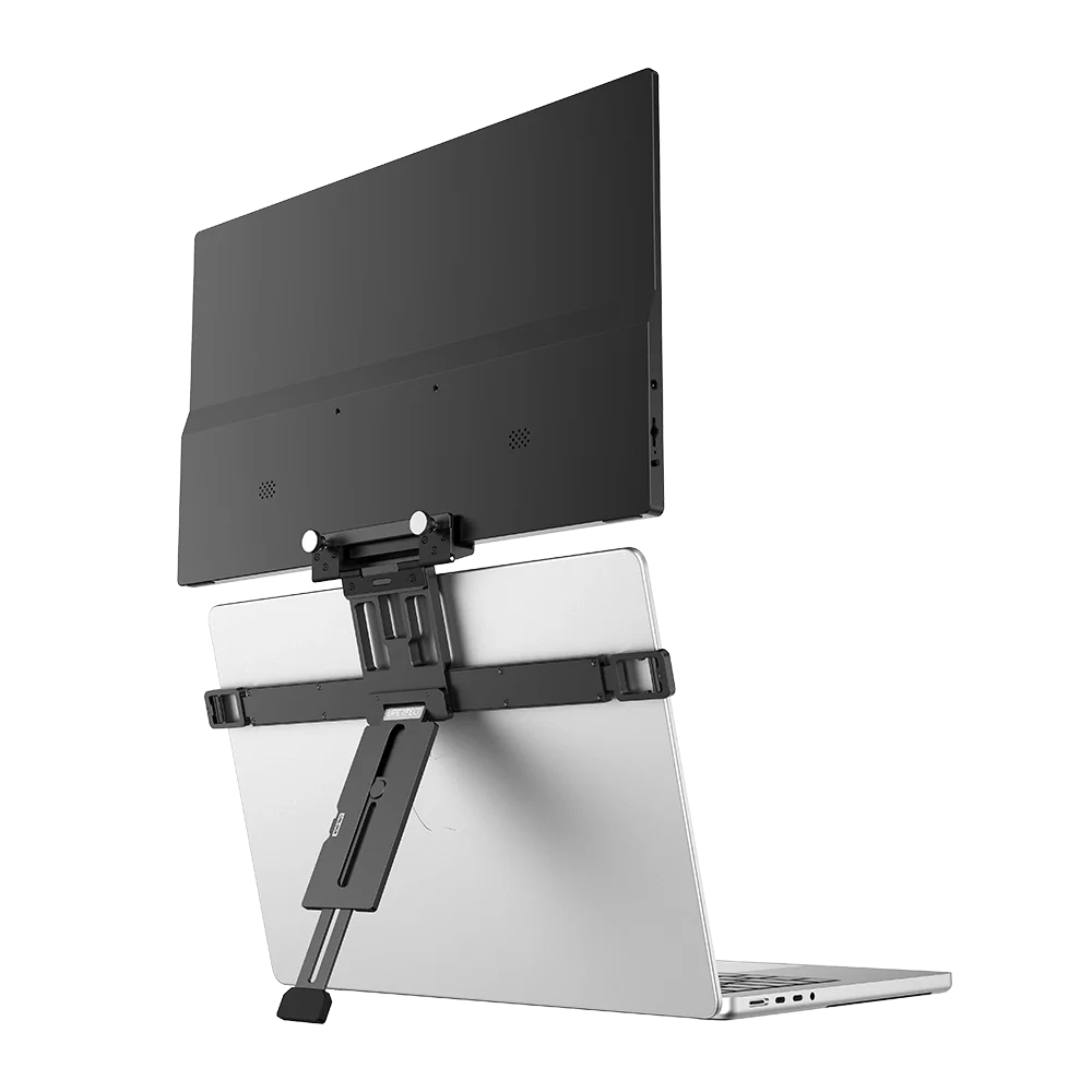 UPERFECT UStand Air Floating Stacked Portable Monitor Stand for Flexible Dual-Screen Setup Adjustable Aluminum Clamp For Laptop
