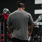 SILVERBACK Loose Fit Men's Cotton T-Shirt Summer Gym Fitness Round Neck Short Sleeve Running Shirts Casual Premium Sportswear