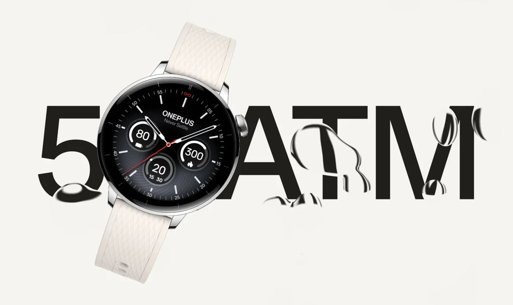 Global Version OnePlus Watch 3 43mm Smartwatch 1.32inches AMOLED Display Up to 60H Battery Life Wear OS by Google GPS NFC