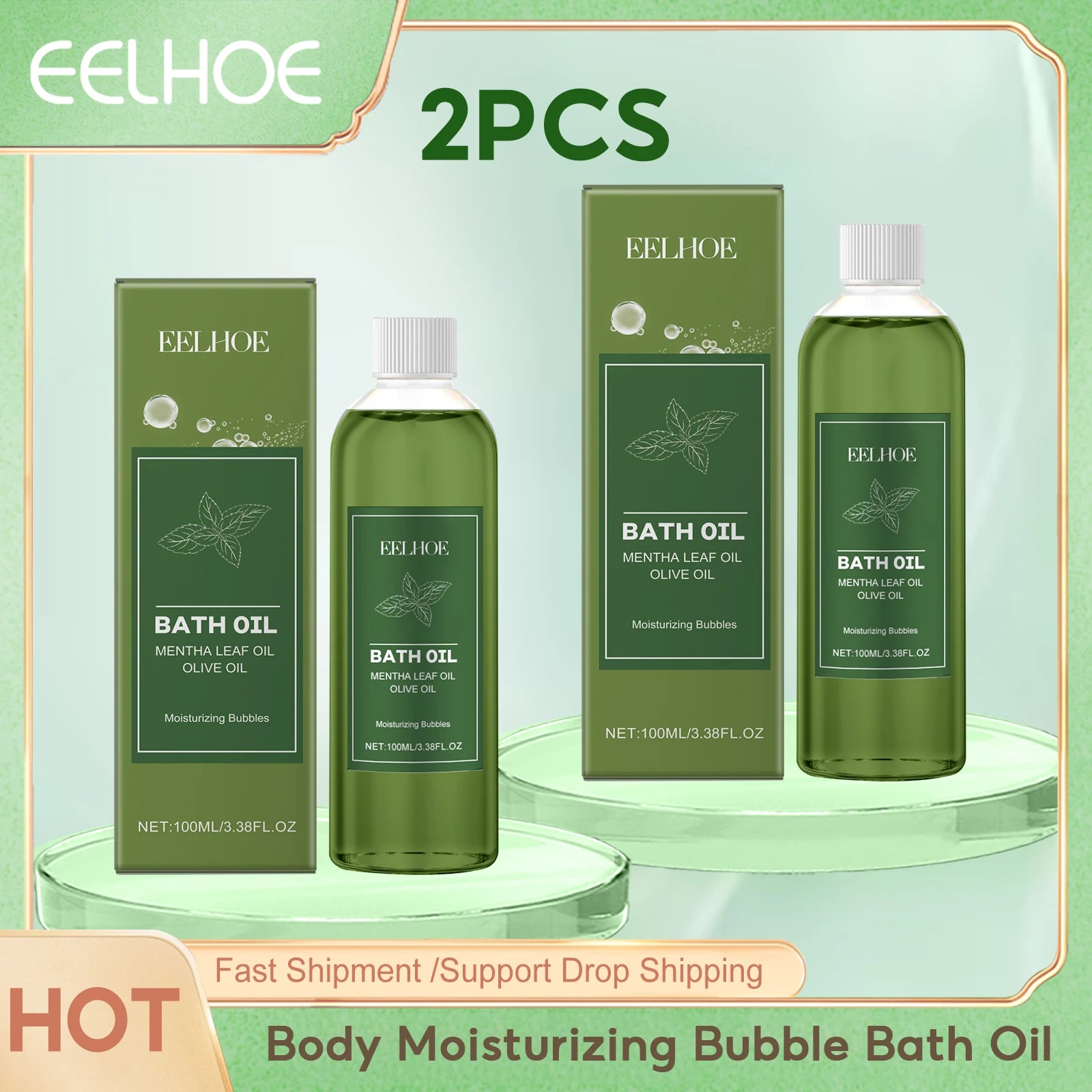 Eelhoe Body Moisturizing Bubble Bath Oil Lasting Nourish Deep Cleansing Moisturize Smoothing Skin Remove Exfoliate Shower Gels Ürün ana görseli