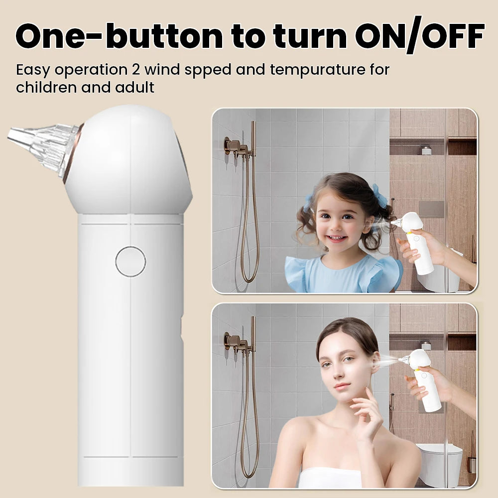 Intelligent Constant Temperature Ear Dryer Low Noise Ear Care Device Prevents Bacterial Growth Prevent Ear Canal Inflammation