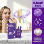 Teeth Whitening Strips Cleaning Dental Yellow Plaque Stains Removal Bleacher Restore Bright Tooth Oral Hygiene Care Stickers Gel