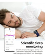 2026New Health Watch Blood Pressure Accurate Measure Smart Watches Men Uric Acid Blood Lipids waterproof Airbag Smartwatch Women