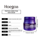250g Keratin Straightening Hair Mask Restore Hair Soften Gloss Straightener Deep Repair Conditioner For Dry Damaged Frizzy Hair