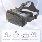 VR Glasses 3D Virtual Reality Headset Devices Helmet Lenses Goggles Smart For Smartphones Phone Cell Mobile Game Viar Viewer Set