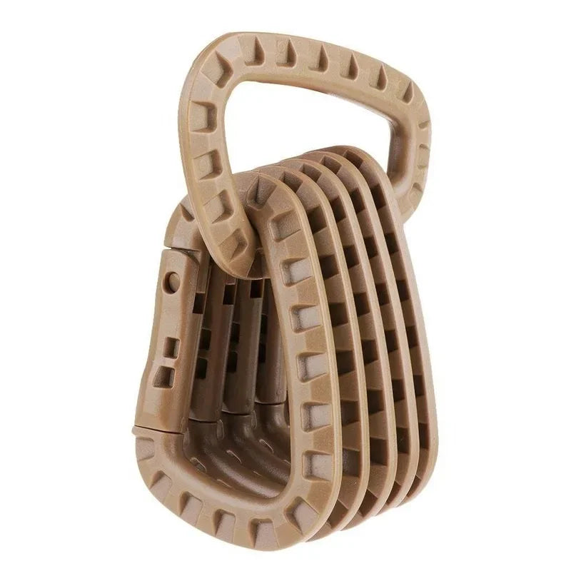 Tactical Carabiner Carabina Karabiner Clip Plastic Cadet Hiking Camping Ürün ana görseli