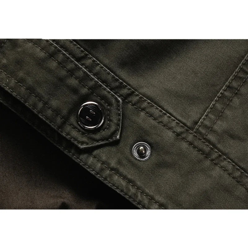 2024 new Spring Autumn Men's Bomber Jacket Casual Male Tactical Coats Baseball Slim Outwear Windbreaker Tooling Jackets