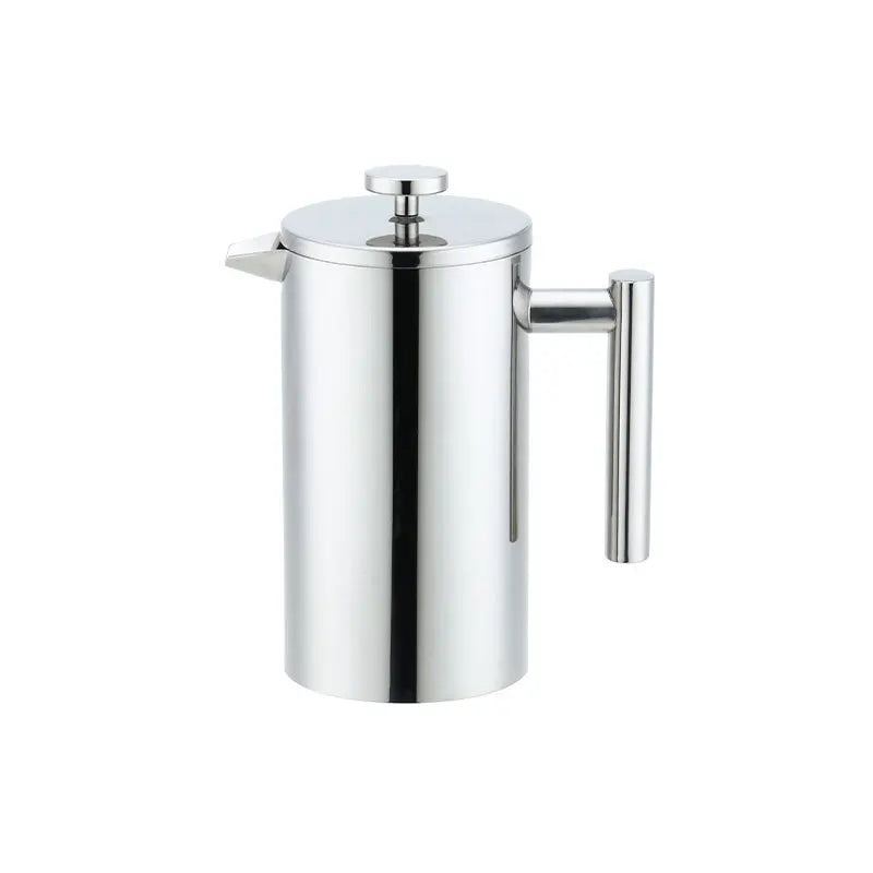 1.5L Coffee Maker French Press Stainless Steel Espresso Coffee Machine French Press Double-Wall Insulated Coffee Tea Maker Pot