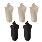10pieces=5 Pairs Women Socks Casual Breathable High Quality Ankle Sock Summer Low Cut Cotton Thin Short Elastic Sox calcetines