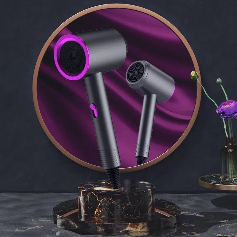 New High-Speed Hair Dryer High-Power Negative Ion Cold And Hot Ultra Silent Professional Hair Dryer For Home Hair Salons