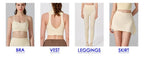 Activewear Set 2-Piece: Sports Bra & High Waist Leggings, Workout Outfit for Yoga, Running, Fitness & Gym Clothing for Women’s