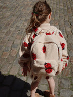 2026 KS Brand Winter Baby Girls Boys Lambswool Cherry Jackets Kids Clothes Boys Sequin Cartoon Outerwear Children's Coats 1-9Yrs