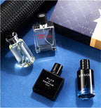 Luxury Brand Perfume Men Cologne 100ml Parfums Homme Gift Box 4Pcs Set Perfumes Masculinos Natural Floral Fruity Scent Spray