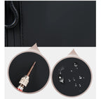 Men Bag Fashion New Solid Color Men Chest Bag Outdoor Casual Fashion One Shoulder Crossbody Bag Nylon USB Charging Shoulder Bags