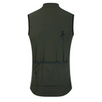 YKYWBIKE Men Cycling Gelit Thermal Fleece Bicycle Windbreaker Sleeveless Bike Vest Windproof Waterproof Cycling