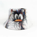 Classic Popular Funny Novelty animal cow frog duck fisherman hat Outdoor Leisure Sunscreen Sun Hat Men Women bucket hats
