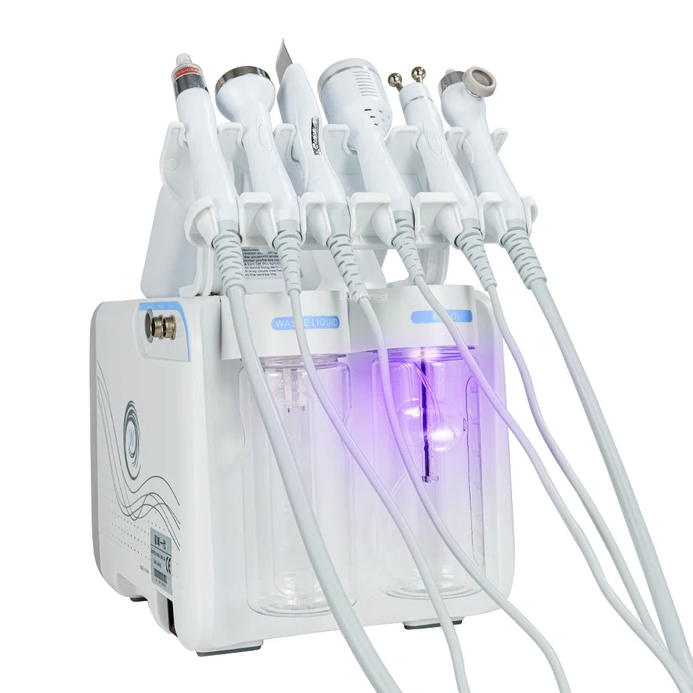7 in 1 Dermabrasion Peel Spa Facial Machine Skin Rejuvenation Hydro Dermabrasion Hydro Aqua Face Deep Cleaning Skin Care Device