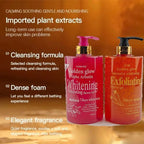 7 Days Golden Glow Alpha Arbutin Brightening Body Wash - Visibly Evens Skin Tone, Hydrates Nourishes for Radiant Skin Shower Gel