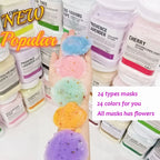 650g Arbutin Rose Jelly Mask Powder DIY Masks Peel Off Vitamin C Hyaluronic Acid Facial Skin Care 24K Gold Mud Mask