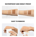 Waterproof Body Foundation With Free Powder Puff Bronze Leg Makeup Long Lasting Tanning Cream 100ml 3 Colors