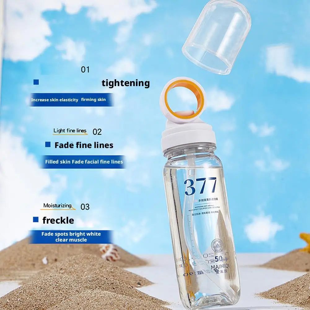 377 Sunscreen Spray SPF50+ Anti-aging Anti Wrinkle Moisturizing Whitening Sunscreen Spray Facial Body Neck Skin Care Spray 2025