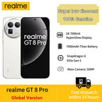 realme GT8 Pro 5G Smartphone 16+512GB,Global Version, 7000mAh Battery, 50MP Camera, Qualcomm Snapdragon8 ,Without Charger
