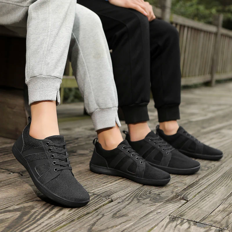 FANCYLEE Classic Women's GAT Barefoot Sneakers Retro Suede Minimalist Walking Shoes Wide Fit Zero Drop Casual Shoes Size 36-41