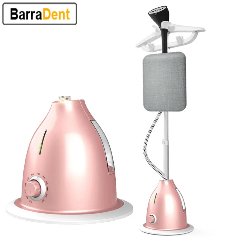 2 In 1 Professional Ironing Clothes Steamer Garment Steamer Fast Heat Steam Ironing Machine For Fabric Pure Silk Woolens Cotton Main image