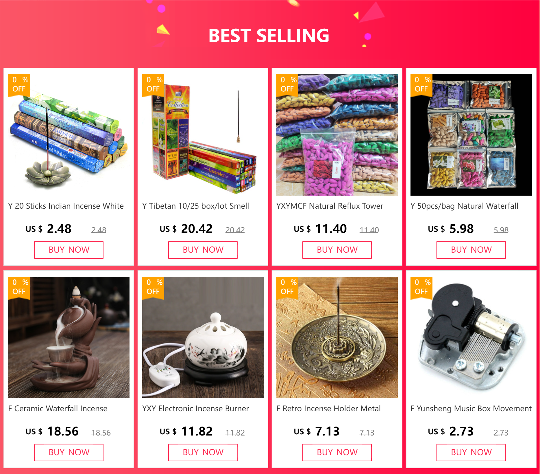 YXYMCF Natural Reflux Tower Incense Sandalwood Lavender Smoke Backflow Incense Cone for Burner Home Fragrant Reflux Aromatherapy