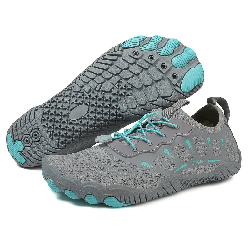 Unisex Quick Dry Water Shoes, Anti-Slip Beach Swimming Aqua Socks, Lightweight Barefoot Wading Shoes for Outdoor Sports