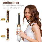 6 in 1 Hair Dryer Brush Hot Comb Set Professional Curling Iron Hair Straightener Styling Tool Air styling Hair Dryer Household