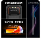 IIIF150 Air1 Rugged Phone Smartphone 5000mAh Battery 6.5" FHD+ Display 20MP Camera NFC IP68 IP69K 11.35MM Ultra-Thin Rugged