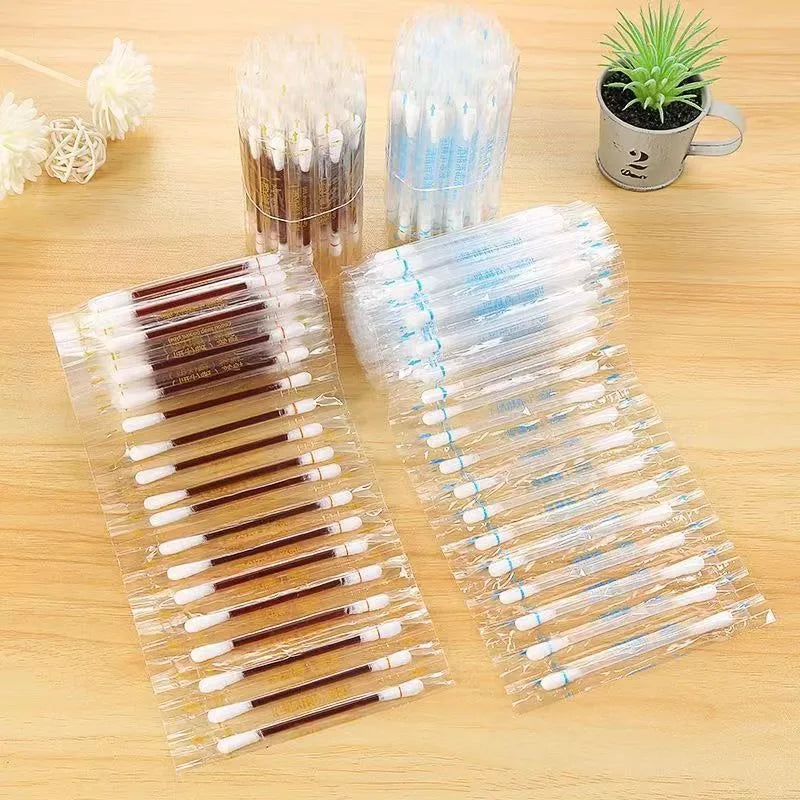 50 pcs Medical Iodine Alcohol Swab Medical Disinfectant Disposable Infant Adult Wound Convenient Treatment To Prevent Pollution Ürün ana görseli