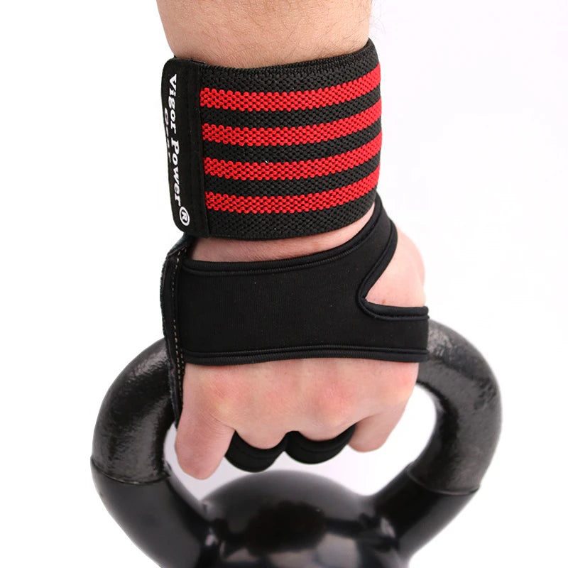 Cowhide Weight Lifting Gloves 3 colors Gym Anti-Skid Grips Pads Deadlift Belt Crossfit Workout Crossfit Palm Protection Fitness
