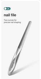 MR.GREEN Premium Manicure Set Professional-Grade Stainless Tools with Clean Lines & Travel-Ready Design Portable Case