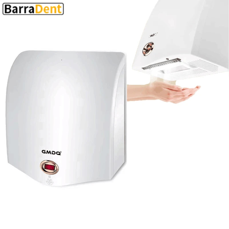 Automatic High Speed Hand Dryer Infared Sensor Activated Household Hotel Commercial  Surface Mounted Noise Reduction Thermoset Main image