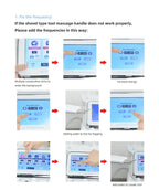 7 In 1 Water Oxygen Small Bubble Machine professional Hydra Water Dermabrasion Beauty Instrument Facial Spa Skin Care Skin Clean