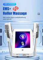 New Myoslim Desktop RF Body Shaping Machine Pro Roller Massage Magnetic Slimming EMS Fat Reduction Weight Loss White Equipment