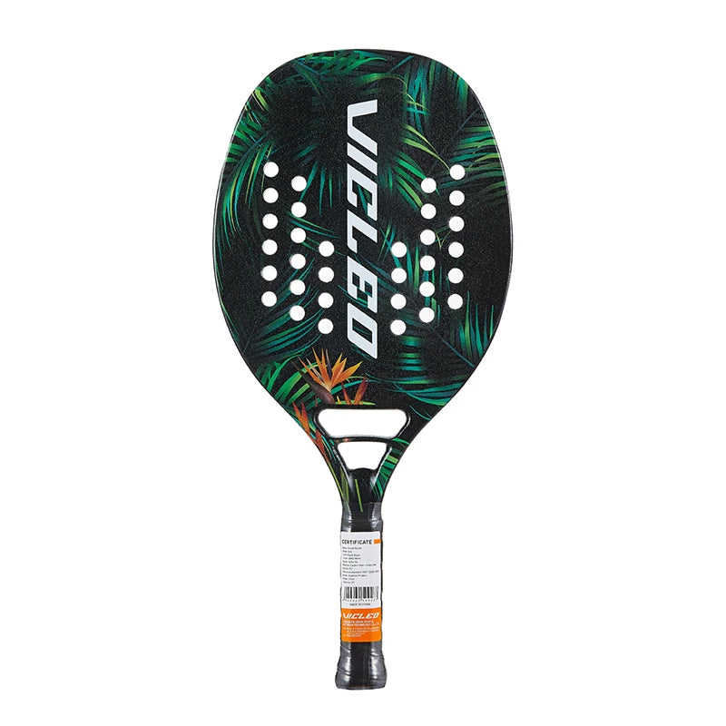 Kawasaki Beach Tennis Racket Carbon Fiber Soft Face Tennis  Paddle  Racquet with Protective Bag Cover