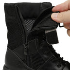 Side Zipper Outdoor  Boots Men Women Lightweight Summer Mesh Breathable Hiking Climbing Shoes 35-48 Size