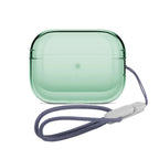 Clear Silicone Case for Airpods Pro 2 2022 Transparent Soft TPU Cover Case With Rope Earphone Accessories for Apple Airpod Pro 2
