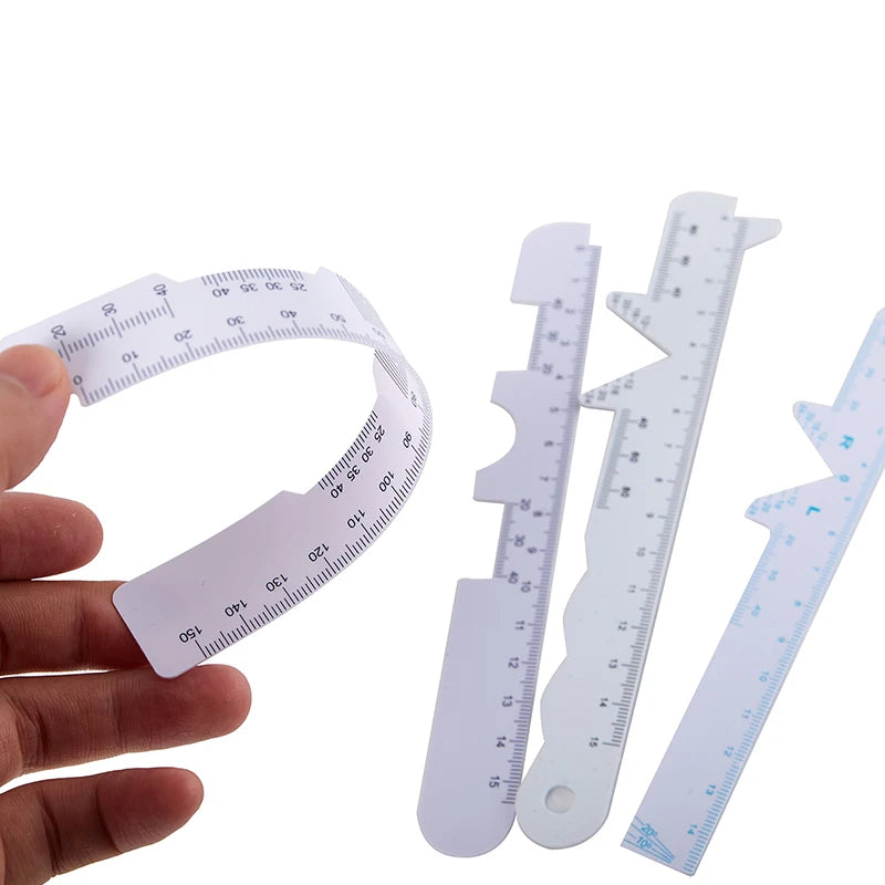 1/4pcs PD Ruler Measure Optical Vernier PD Ruler Pupil Distance Meter Eye Ophthalmic Tool Eye Occluder For Vision Test Eye Care Main image